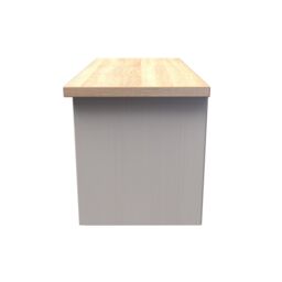 Ready Assembled 2 U Cambridge Blanket Box (Ready Assembled) in Taupe - thumbnail 2