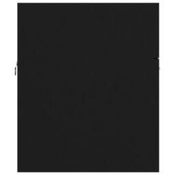 Berkfield Home Sink Cabinet with Built-in Basin Black Engineered Wood - thumbnail 7