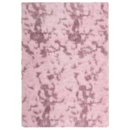Berkfield Home Shaggy Rug High Pile NAVARRA Dusty Pink 160x230 cm Polyester - Size: Medium - thumbnail 3