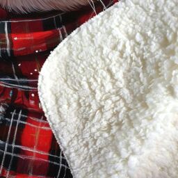 Warren Reed - Designer Christmas Ginger ShorthairCat Sherpa Blanket - Size: Large - thumbnail 3