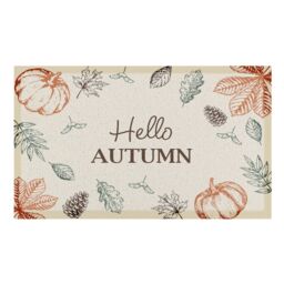 Artsy Mats Hello Autumn Indoor Outdoor Doormat - Size: 60 x 90 cm - thumbnail 2