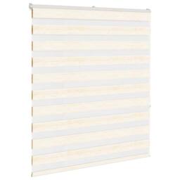 Berkfield Home Elegant Zebra Blind Marble Beige 120x150 cm Fabric Width 115.9 cm