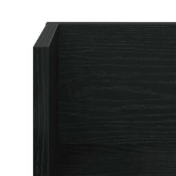 Berkfield Home Wall Shelves 2 pcs Black 100x16.5x16.5 cm Engineered Wood - thumbnail 9