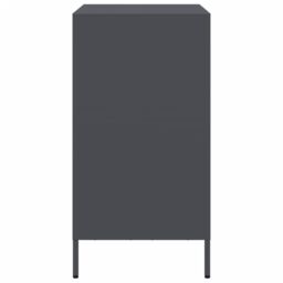 Berkfield Home Sideboard¬†Anthracite 68x39x73.5 cm Cold-rolled Steel in Black - thumbnail 6