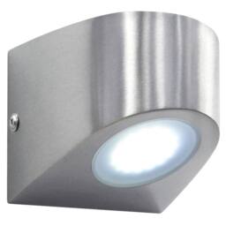 VOGREX LED Stainless Steel Wall Down Light Modern Garden in Silver