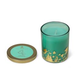 Disney Princess Ariel Inspired Candle - Coral Blossom & Sea Salt Scent in Teal - Size: Medium - thumbnail 1