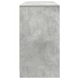 Berkfield Home Desk Concrete Grey 120x42x76 cm Engineered Wood - Size: 120 x 42 x 76 cm - thumbnail 7