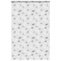 Berkfield Home Shower Roller Blind with Cassette 150x240 cm Fabric Width 146 cm in Grey - thumbnail 1