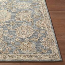 Livabliss Arnold-Hand Tufted Blue Beige Grey Wool Traditional Boho Living Rug - Size: 185 cm x 275 cm - thumbnail 5
