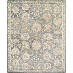 Livabliss Arnold-Hand Tufted Blue Beige Grey Wool Traditional Boho Living Rug - Size: 185 cm x 275 cm - thumbnail 2