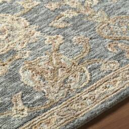 Livabliss Arnold-Hand Tufted Blue Beige Grey Wool Traditional Boho Living Rug - Size: 185 cm x 275 cm - thumbnail 3