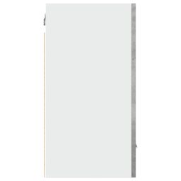 Berkfield Home Hanging Cabinet Lyon Concrete Grey 30x31x60 cm Engineered Wood - Size: 30 x 31 x 60 cm - thumbnail 6