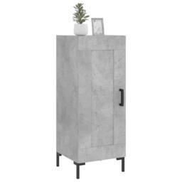 Berkfield Home Sideboard Concrete Grey 34.5x34x90 cm Engineered Wood - thumbnail 3