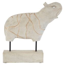 Orsina Vena Elephant Sculpture in Gold - thumbnail 1