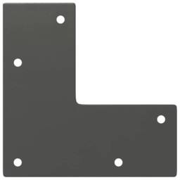 Berkfield Home Hairpin Table Legs 4 pcs Anthracite 10 cm Solid Steel in Dark Grey - thumbnail 7
