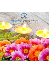 Deco Express Citronella Candles 4 Hours Pack of 100 in Yellow - thumbnail 2