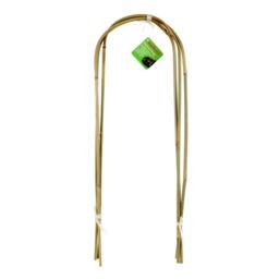SupaGarden U-Shaped Bamboo Canes (Pack Of 3) in Cream