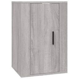 Berkfield Home 3 Piece TV Cabinet Set Grey Sonoma Engineered Wood - thumbnail 5