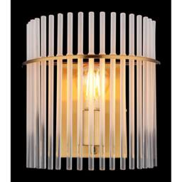 Netlighting Gorley Wall Lamp Gold Colours Matt Opal Glass Shade 1x E27 - thumbnail 5