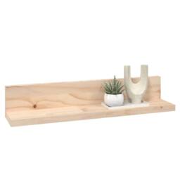 Berkfield Home Wall Shelves 2 pcs 50x11x9 cm Solid Wood Pine in Natural - Size: 50 x 11 x 9 cm - thumbnail 6