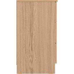 Seconique Tessa 3 Drawer Chest - Natural Oak Effect in Light Oak - thumbnail 5