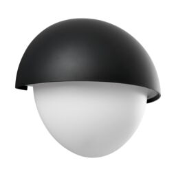 Nordlux Modern Outdoor Wall Light Black Plastic E27 Weatherproof - Mains Powered, IP44 - thumbnail 2