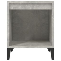 Berkfield Home Bedside Cabinets 2 pcs Concrete Grey 40x35x50 cm - Size: 40 x 35 x 50 cm - thumbnail 6