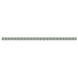 Berkfield Home Awning Valance for 5 m Frame Green & White 4.8x0.2 m - thumbnail 4