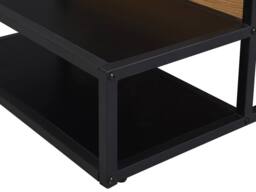 Vente-unique Coffee Table With Lift - Up Top - MDF & Metal - Natural & Black - thumbnail 9