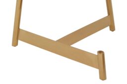Orsina Stylish Set Of 2 Round Tables, Raised Edges Side Table By Couch For Livingroom, Secured Storage Lounge Table in Gold - thumbnail 2
