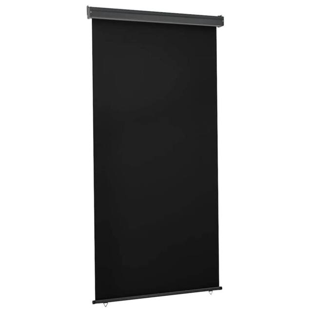 Berkfield Home Balcony Side Awning 125x250 cm Black - image 1
