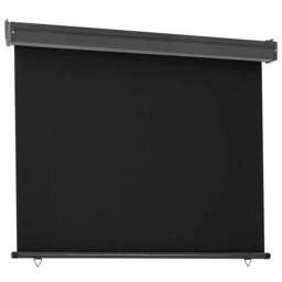 Berkfield Home Balcony Side Awning 125x250 cm Black - thumbnail 3