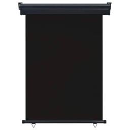 Berkfield Home Balcony Side Awning 125x250 cm Black - thumbnail 2