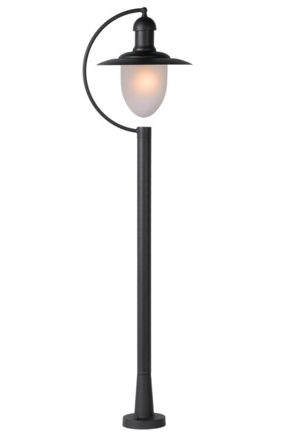 Lucide 'ARUBA' Dimmable Stylish Decorative Outdoor Bollard Lamp Post 1xE27 in Black - image 1