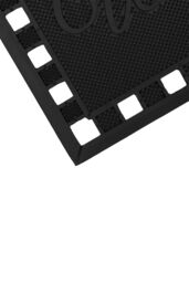 JVL Maiva Welcome Scraper Rubber Studs Doormat 40x60cm in Black - Size: 40 cm x 60 cm - thumbnail 4