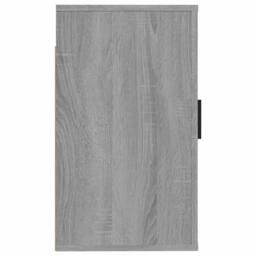 Berkfield Home Wall Mounted TV Cabinets 2 pcs Grey Sonoma 40x34.5x60 cm - thumbnail 7