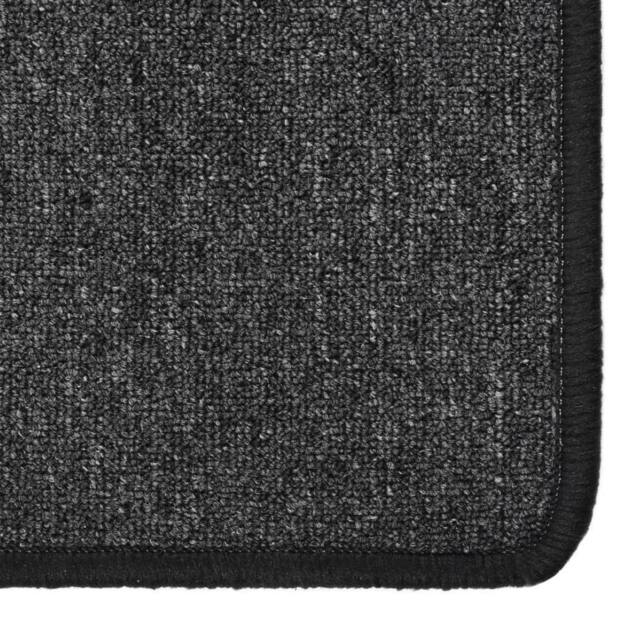 Berkfield Home Elegant Carpet Runner Anthracite 50x200 cm in Dark Grey - Size: 100 cm diameter - image 1