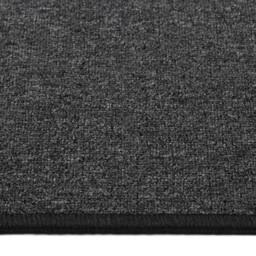 Berkfield Home Elegant Carpet Runner Anthracite 50x200 cm in Dark Grey - Size: 100 cm diameter - thumbnail 4