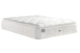 PARADISE BEDS LTD Crown Comfort Pillow Top 2500 Mattress in White - Size: Single - thumbnail 1