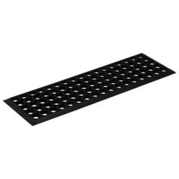 Berkfield Home Stair Treads 5 pcs 25x75 cm Rubber in Black - Size: Medium - thumbnail 4