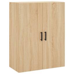 Berkfield Home Highboard Sonoma Oak 69.5x34x180 cm Engineered Wood in Brown - thumbnail 5