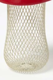 Homescapes Red Mushroom Hanging Bird Feeder - thumbnail 4