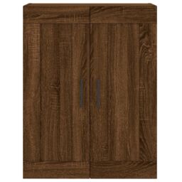 Berkfield Home Wall Mounted Cabinet Brown Oak 69.5x34x90 cm Engineered Wood - thumbnail 6