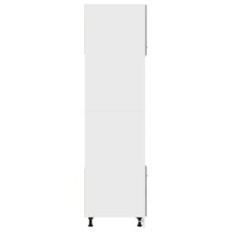 Berkfield Home Microwave Cabinet Grey Sonoma 60x57x207 cm Engineered Wood - Size: 60 x 57 x 207 cm - thumbnail 6