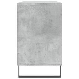 Berkfield Home Shoe Cabinet Concrete Grey 102x36x60 cm Engineered Wood - Size: 102 x 36 x 60 cm - thumbnail 5