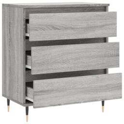 Berkfield Home Sideboard Grey Sonoma 60x35x70 cm Engineered Wood - Size: 60 x 35 x 70 cm - thumbnail 6