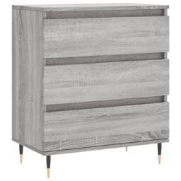 Berkfield Home Sideboard Grey Sonoma 60x35x70 cm Engineered Wood - Size: 60 x 35 x 70 cm - thumbnail 2
