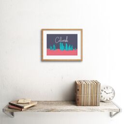 "Artery8 Wall Art Print Callanish Standing Stones Lewis Hebrides Framed Art in Beige - Size: W7"" x H9""" - thumbnail 2