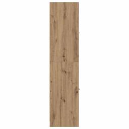 Berkfield Home Apothecary Cabinet¬†Artisian Oak 40x41x174.5 cm Engineered Wood in Brown - thumbnail 6