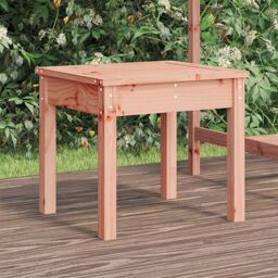 Berkfield Home Garden Bench 50x44x45 cm Solid Wood Douglas in Brown - Size: 50 x 44 x 45 cm - thumbnail 1